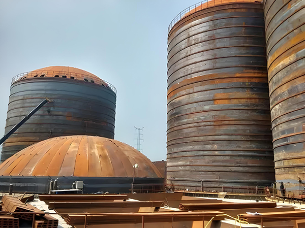 襄垣焦粉钢板仓